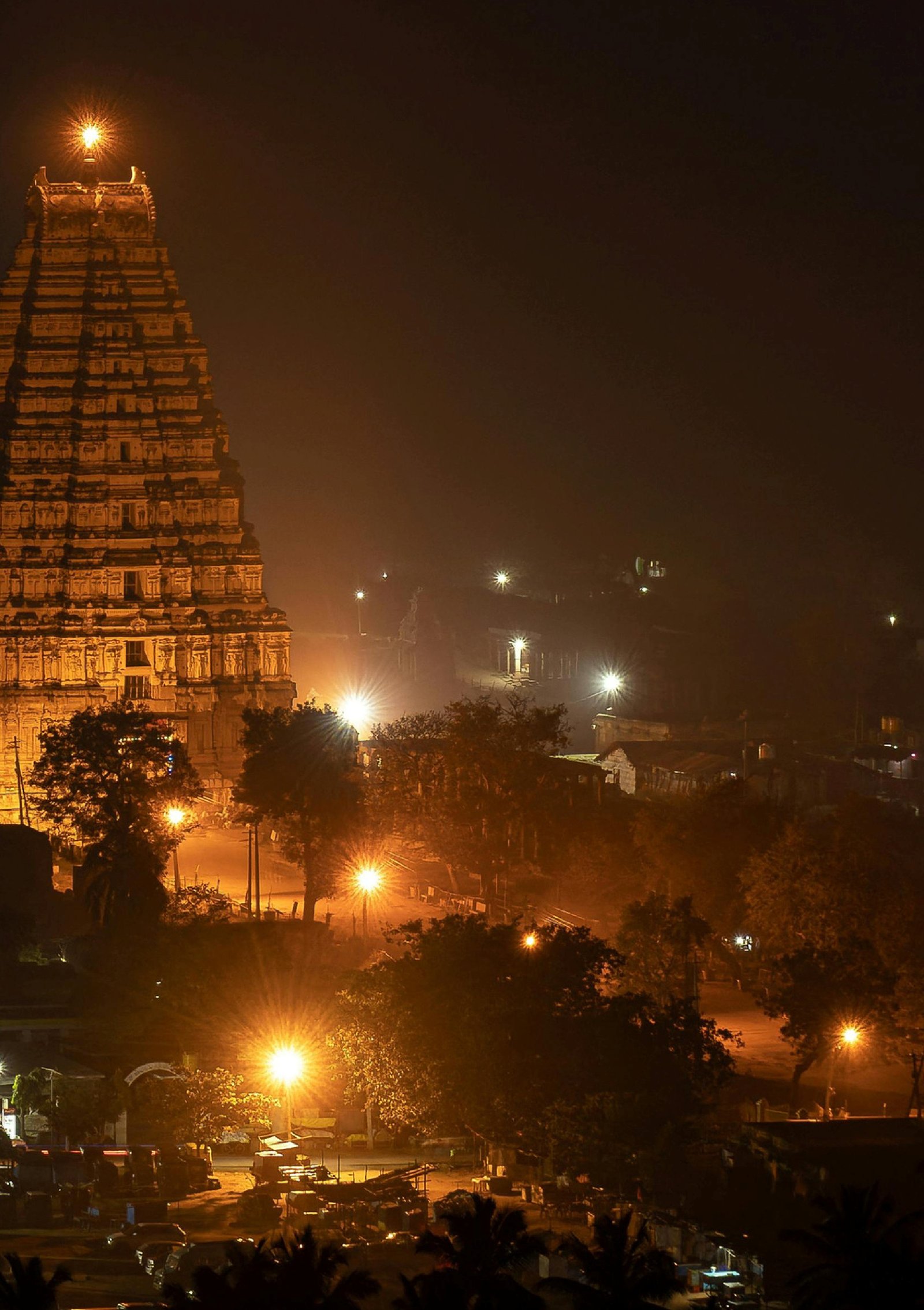Temple at Night